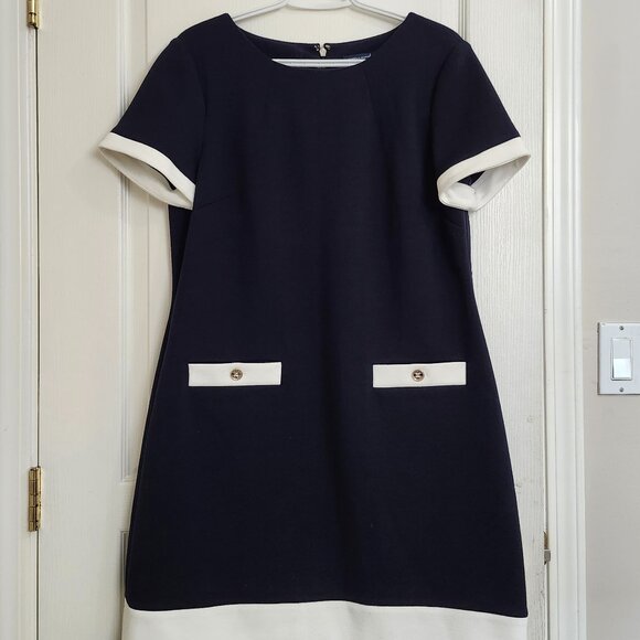 Tommy Hilfiger Dress Navy Blue - Picture 1 of 5
